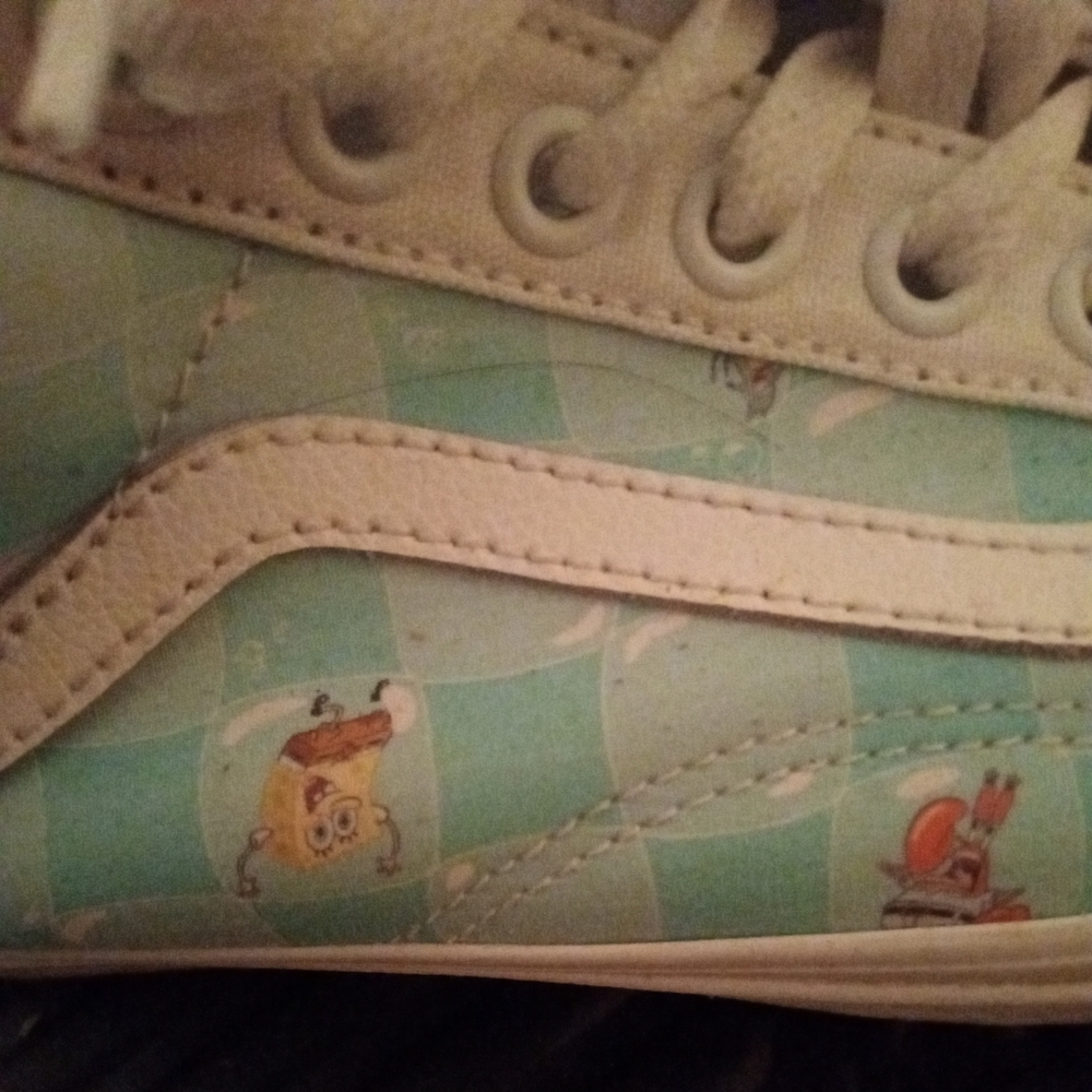 Vans Sponge Bob Square Pants Tennis Shoes. View 6
